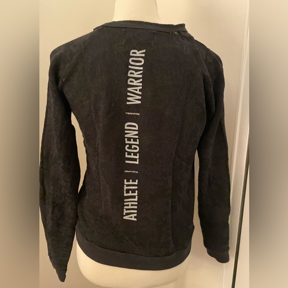 SOULCYCLE Black Mantra Sweatshirt - Size Small